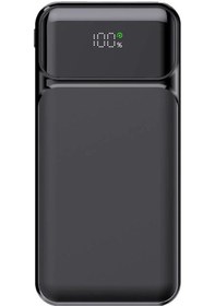 Resim Powerboost Nıght 135b 10000mah 22.5wdahilikablo Lcd Gizliled Siyah Taşınabilir Şarj Cihazı Powerbank Siyah 