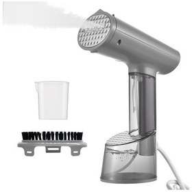 Resim Ximistore9 1000w Gri Ev & Seyahat El Tipi Buhar Ütü - 20s Hızlı Isınma, 300ml Su Tankı, 5 Delikli Paslanmaz Çelik Panel, 220v Avrupa Standartı 