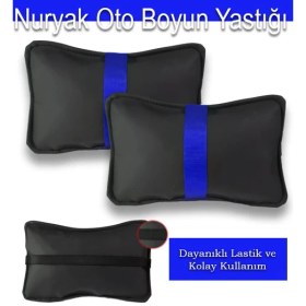 Resim Focus 2 2005-2011 Oto Koltuk Mavi Şerit Boyun Yastığı 2 Adet 