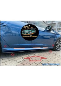 Resim Volkswagen Golf 7-7.5 Dört Parça Aero Marşpiyel Takımı Boyasız 