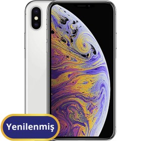 Resim Apple iPhone XS Yenilenmiş TR Garanti | 64 GB Gümüş 