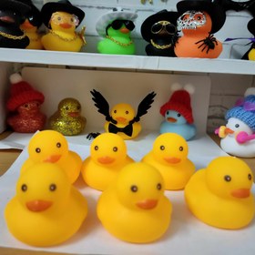 Resim 4/6 Parça Sevimli Bebek Ördek Banyo Oyuncakları - Sıkılabilir ve Eğlenceli Su Oyun Seti, Arkadaşlar İçin Mükemmel Hediye, Sevimli Küçük Sarı Kauçuk Ördekler Cadılar Bayramı & Noel 