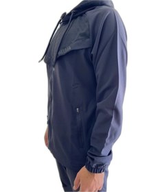 Resim Joma Sweat Kapşonlu Full Zıp Mıcro Style M Sweatshirt Füme Siyah 