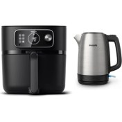 Resim Yüksek Kapasiteli Çelik Kettle 8,3l Hediye Seti Beyaz 