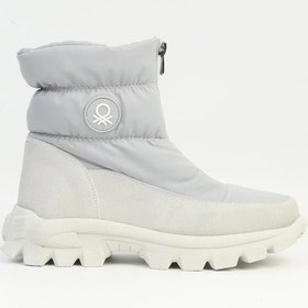 Resim Kadın Kar Bot-gri Gri 