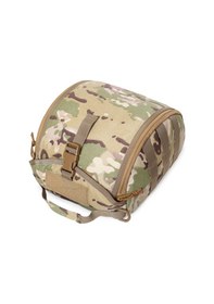 Resim Xindoker Askeri Helmet Çantası, Nilon Malzeme, Molle Montajlı, İlk Yardım Ve Eşya Saklama, 23x32x15cm, Cp Rengi Çok Renkli 