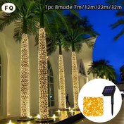 Resim 1 adet Güneş Enerjili LED Havai Fişek Işıkları - Şık Çok Renkli Dış Mekan/İç Mekan Dekoratif Işıklar Noel, Cadılar Bayramı, Bahçe Partileri ve Festivaller için, Şenlikli Aydınlatma, Dayanıklı Plastik, Düğme Kontrolü 