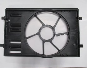 Resim Skoda Octavia 2013 2017 Radyatör Fan Davlumbazı Boş Gövde (Tw-Y) 5Q0121205C 