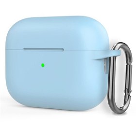 Resim Gpack Apple Airpods Pro 2 Kılıf Silikon Mat Kancalı İp SF16 