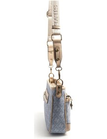 Resim Çapraz Çanta Kadın Silver Polo 1160-46433 Sılver Polo Çapraz Bayan Çantası M178 Mavi-mat Ten Mavi - Ten Rengi 