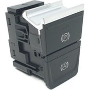 Resim Otobalcı Audi A6 El Fren Park Butonu Düğmesi Anahtarı 2019--2021 