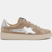 Resim Bestyle Louie Kadın Vizon Gerçek Deri Sneaker 