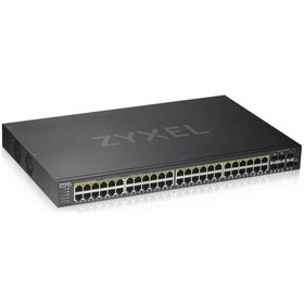 Resim Zyxel Gs1920 48Hp V2 44 Port 10/100/1000 4Xsfp L2 Yönetilebilir 