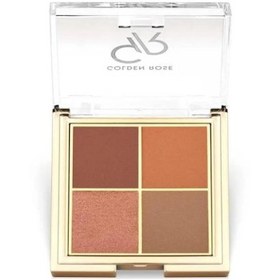 Resim Golden Rose Quattro Eyeshadow Palette No:05 Göz Farı Paleti 