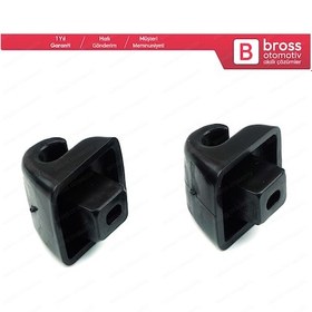 Resim Mercedes E Sınıfı için 2 Adet Sunvisor Güneşlik Klipsi Siyah N11.9571 