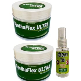 Resim Buğz Syntha-Flex Sırt Diz Vücut Sızıları Için Masaj Bakım Kremi 100 ml x 2 Ad+Masaj Yağı ile 30 ml 