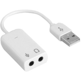 Resim Harici Usb Ses Kartı 7+1 5HV2 3D Sound Bilgisayar Laptop External Sound Card 