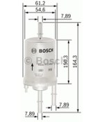Resim Bosch Vw Golf 5 - 6 1.6 Benzin Yakıt Filtresi 2004-2012 | F026403006 Diğer