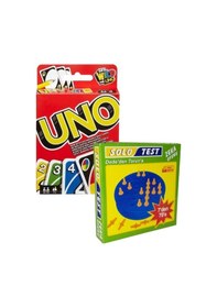 Resim 2 Li Kart ve Zeka Kartları Oyun Seti Solo Test/ Uno Kart Oyunu 