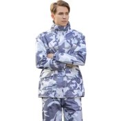 Resim Romantik Balon Pvc Yağmurluk Çift Gri Kamuflaj Ride Motor Sports Yağmurluk (Yurt Dışından) 