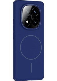 Resim Adige Xiaomi Redmi Note 14 Pro 4g Uyumlu Kılıf Ruby M-safe Özellikli Lacivert 