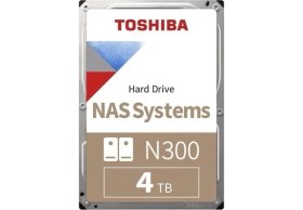 Resim Toshiba 3,5" N300 4tb 512MB 7200RPM MN10ADA400ES Sata 3, 7/24 Nas 