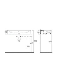 Resim Isvea Sistemaz Lavabo 60 CM 
