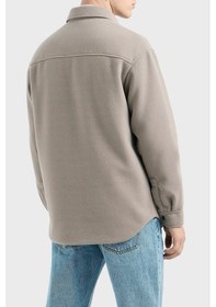 Resim Armani Exchange Erkek Gömlek 6dzb33 Zn5pz 17ac Vizon Vizon 