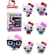 Resim Sevimli Kedi 50. Yıldönümü PVC Figürü için - Değiştirilebilir Aksesuarlarla Koleksiyonluk Oyuncak, Doğum Günleri, Cadılar Bayramı, Noel, Şükran Günü ve Bağımsızlık Günü için Mükemmel Hediye, Resmi Malzemeler 