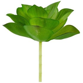 Resim Yapay Mini Etli Echeveria Sukulent Açık Yeşil 8 Cm-10914 
