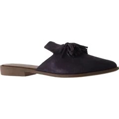Resim Bueno Shoes Mor Süet Kadın Düz Terlik 01WN0111 01WN0111 