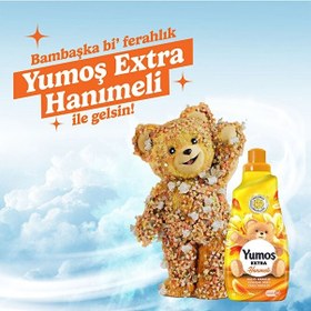 Resim Yumoş Extra Konsantre Çamaşır Yumuşatıcısı Hanımeli 1440 Ml 60 Yıkama 4 Adet Tekli 