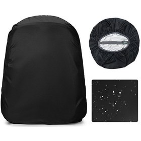 Resim Maiyame Siyah S Boy 30-40l Çanta Yağmurluk, Su Geçirmez Korumalı, Outdoor Aktivitelere Uygun Yürüyüş, Bisiklet, Dağcılık Siyah 