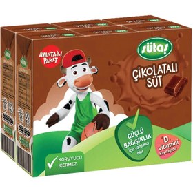 Resim Sütaş Çikolatalı Süt 6x180 ml 
