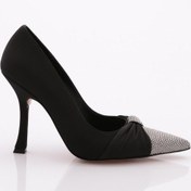 Resim Dgn 2106 Kadin Topuklu Ayakkabi 2106-2457-R1671 Siyah 