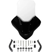Resim Gp Kompozit Siperlik Tur Camı 74cm Şeffaf Elcikli Yamaha Nmax 125 