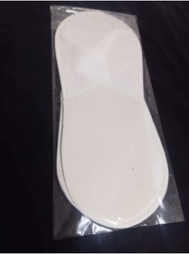 Resim Nsb Slippers 500 Çift Tek Kullanımlık Otel Terliği Overlok 