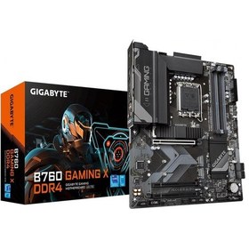 Resim GIGABYTE B760 GAMING X DDR4 HDMI-DP PCIE 4.0 1700p ATX 