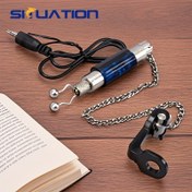 Resim SIIUATION Mavi ve Gümüş Balıkçılık Alarm Işığı Zincirli - Taşınabilir Gece Balıkçılığı Sinyali, Manyetik Taban, Dayanıklı Demir Yapı, Gerçek Balıkçılar İçin İdeal, Gece Balıkçılığı Ekipmanları | Modern Balıkçılık Ekipmanları | Dayanıklı Balıkçılık Ekipmanları 
