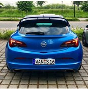 Resim Opel Astra J Opc 2011-2015 Spoiler-fiber-astarlı-boyasız 