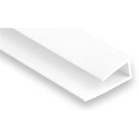 Resim AKSMAR Lambiri J Bitim Profili Beyaz 2 Mt Boyunda (PAKETTE 6 ADET) 