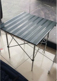 Resim Kamp Masası Siyah 