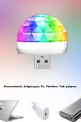Resim Factorial Ambiyans Aydınlatma Renkli Işıldak Televizyon Mobil Cihaz Powerbank Uyumlu Samsung Huawei Oppo 