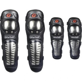 Resim Dört Parçalı Motosiklet Koruyucu Donanım Dizlik ve Dirseklik (Yurt Dışından) 