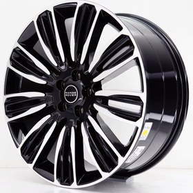 Resim R1 Wheels 22 inç 5*120 ET49 Siyah Jant Takımı (J-496) 