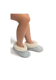 Resim Emily Kadın Kürklü Ev Botu Mavi 37/41 Mavi 