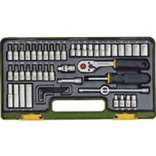 Resim Proxxon 23280 1/4 Inc Komple 49 Parça Lokma Takimi 