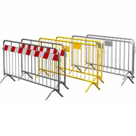 Resim Hayat Trafik Metal Güvenlik Bariyeri Zabıta-Polis 180X118cm 