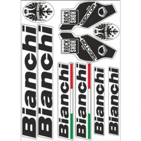 Resim Bianchi 003 Bisiklet Sticker 