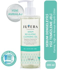 Resim Juvera cosmeceuticals siyah nokta karşıtı karma ve yağlı ciltler için yıkama jeli - sebum regulating gel 200ml 